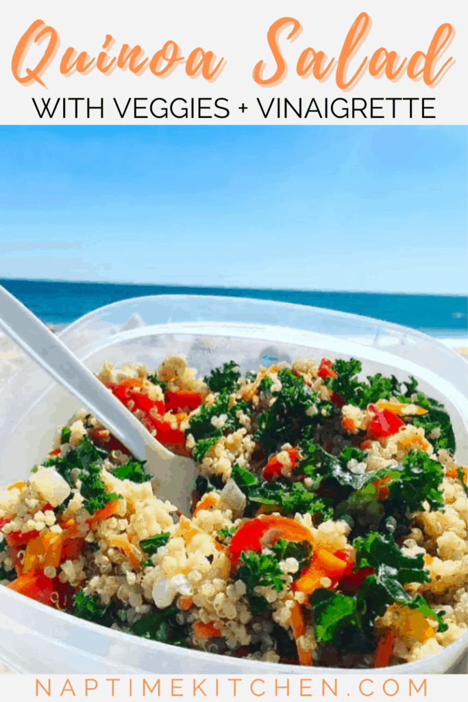 Quinoa Salad (with Veggies & Vinaigrette)