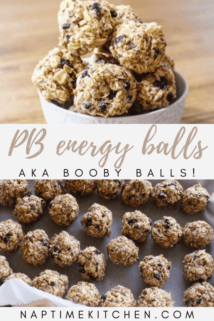 PB Energy Balls // aka Booby Balls!