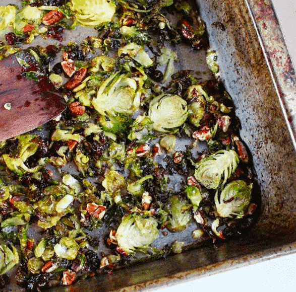 Maple Dijon Brussel Sprouts
