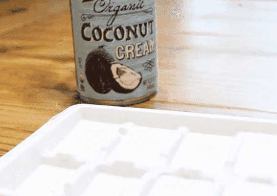 Freezing Coconut Cream