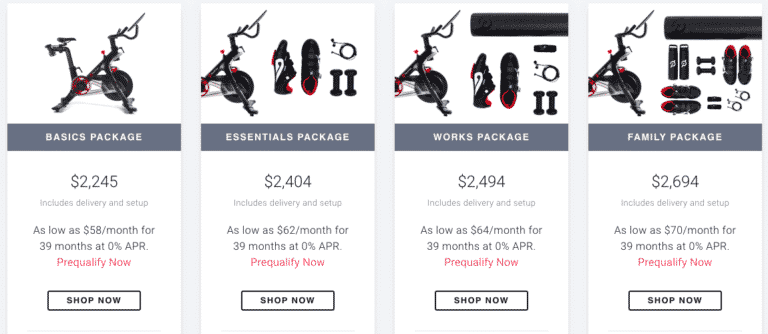 how much a month is peloton