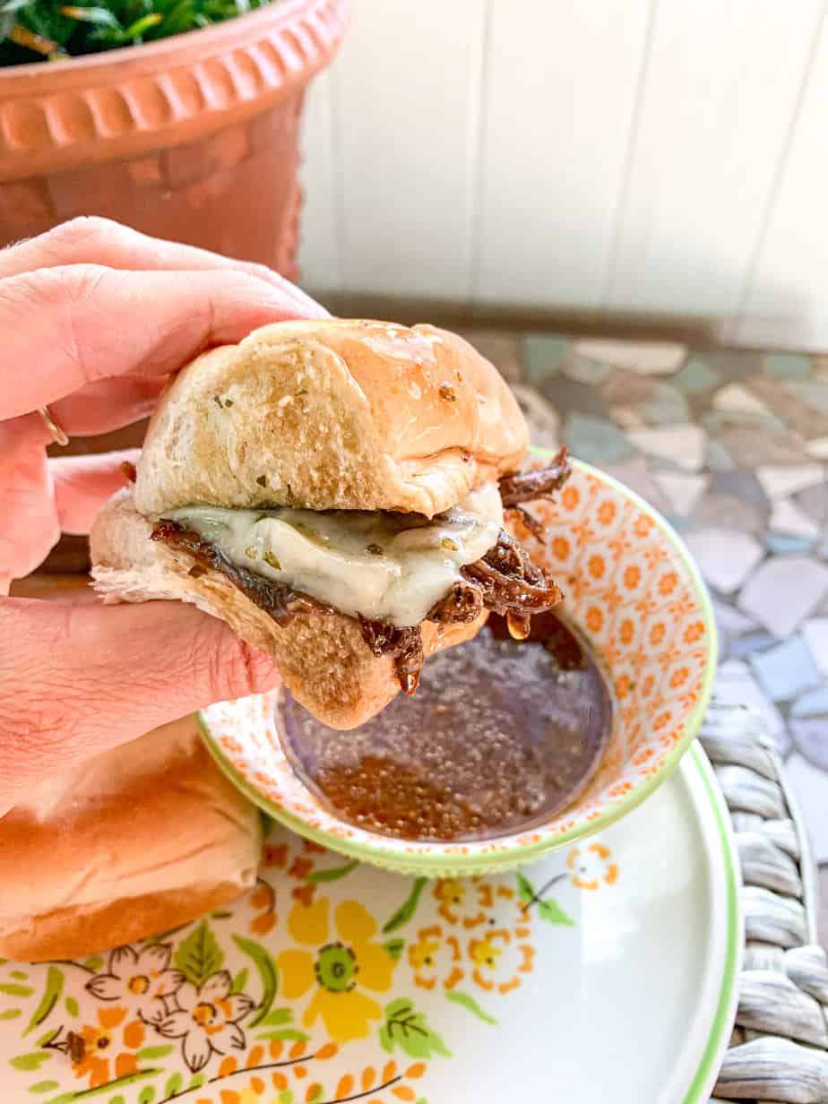 @ThisPilgrimLife Mmmm-Mmm French Dip Sandwiches (in the Instant Pot!)