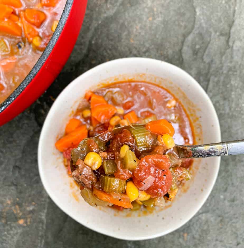 The Most Delicious Beef and Vegetable Soup