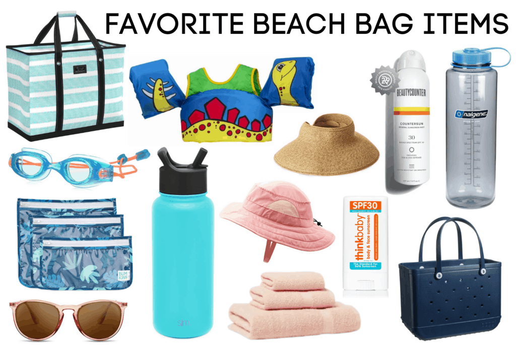 FAVORITE BEACH BAG ITEMS (AND METHOD) Naptime Kitchen
