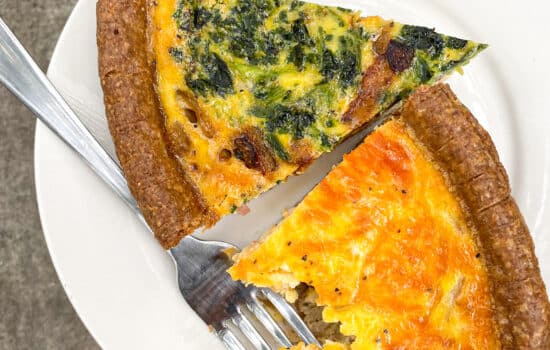 Basic Recipe For 2 Quiches