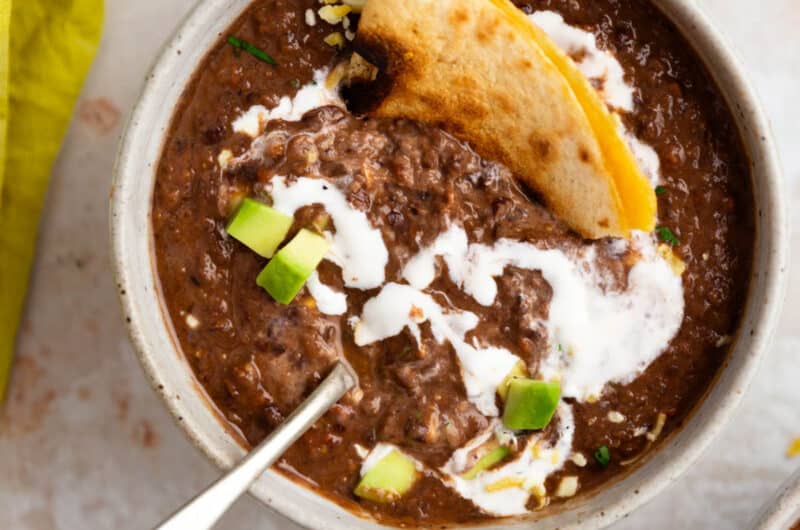 Vegan Black Bean Soup